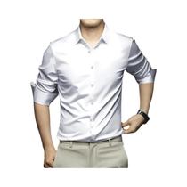 Camisa de Seda Masculina Manga Longa - Elegante, Casual e Formal