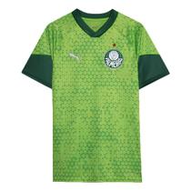 Camisa de treino e viagem puma palmeiras 2024 masculina