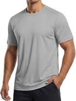 Camisa de treino TACVASEN Athletic Dry Fit de manga curta para homens Camisa de treino TACVASEN Athletic Dry Fit de manga curta para homens