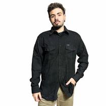 Camisa de Veludo Masculina de Mangas Longas Wrangler Lançamento Original