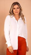 Camisa de Viscolinho Cor Branco