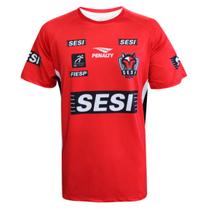 Camisa de Vôlei do Time Masculino do Sesi Bauru 2026 Vermelha Masculina Camisa de Vôlei do Time Masculino do Sesi Bauru 2026 Vermelha Masculina