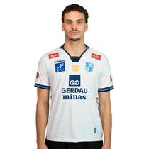 Camisa de Vôlei Oficial Gerdau Minas 90 Anos Branca Masculina