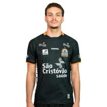 Camisa de Vôlei Oficial Osasco 2025 Preta Masculina