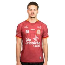 Camisa de Vôlei Oficial Osasco 2025 Vermelha Masculina