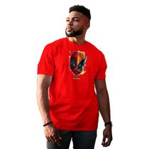 Camisa Deadpool and Wolverine masculina Duo 100% algodão premium