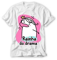 Camisa dia das mães flork frases rainha do drama