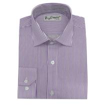 Camisa dienzo listrada manga longa