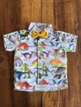 Camisa Dinossauros Dino Menino Infantil Social Temática