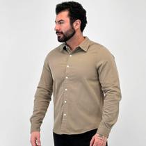 Camisa Dipanno em Sarja Manga Longa Masculina Camisa Dipanno em Sarja Manga Longa Masculina