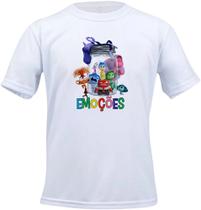 Camisa Divertidamente 2 Pote de Emoções Camisa Divertidamente 2 Pote de Emoções