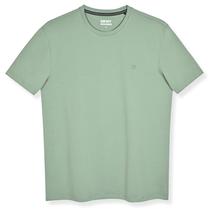 Camisa DKNY de algodão macio, gola redonda, ajuste clássico para homens