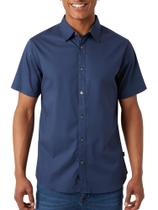 Camisa DKNY Modern Fit de algodão elástico respirável Camisa DKNY Modern Fit de algodão elástico respirável