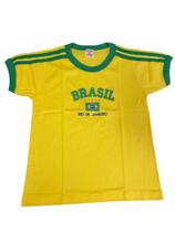 Camisa do Brasil Bordada Adulto Unissex