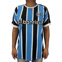 Camisa do Grêmio I 2023/2024 Classic Masculino - Azul+Branco + Squezze Futebol