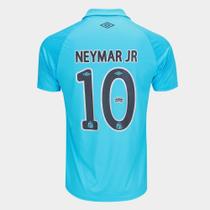 Camisa do Santos Neymar Azul Nº10 2025/26