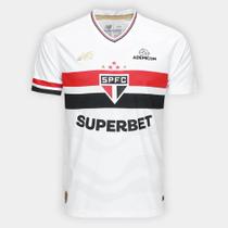 Camisa do São Paulo Branca Uniforme Titular 2025 / 2026 - Camisafan