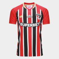 Camisa do São Paulo Listrada 2025 / 2026 Reserva - Camisafan