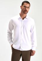 Camisa docthos relaxed fit manga longa bambu maquinetado