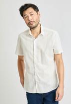 Camisa Docthos Slim Manga Curta Listrada