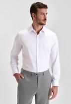 Camisa Docthos Slim Manga Longa Bambu Liso SmartCool