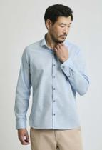 Camisa Docthos Slim Manga Longa Lisa Flamê