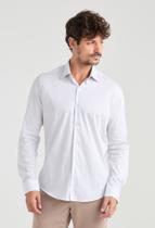 Camisa Docthos Tailor Fit Manga Longa Micro Listras Camisa Docthos Tailor Fit Manga Longa Micro Listras