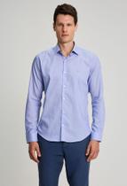 Camisa docthos tailor fit manga longa premium cotton