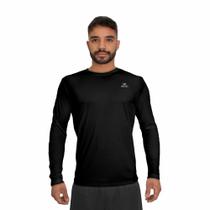 Camisa Dry Basic LS Muvin Masculina - Proteção UV50 - Manga Longa - Corrida, Caminhada e Academia