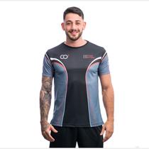 Camisa dry fit academia masculina com proteção UV CO2