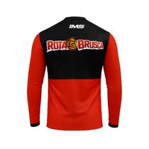 Camisa Dry Fit Manga Longa Rota Brusca Trilha Enduro Motocross Velocross
