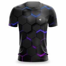 Camisa Dry Fit Masculina Academia Camiseta Fitness Musculação Treino Proteção UV Corrida