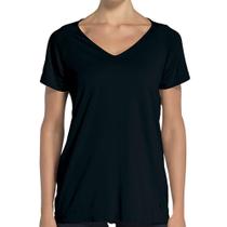 Camisa Dry Lupo Feminina Fitness Manga Curta Decote V