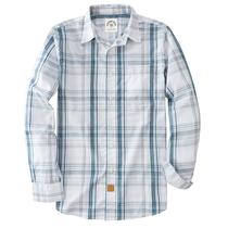 Camisa Dubinik de manga comprida com botões para homens