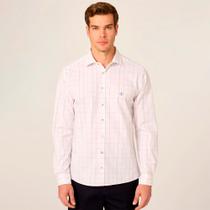 Camisa Dudalina Comfort Tricoline Ve26 Branco Masculino Camisa Dudalina Comfort Tricoline Ve26 Branco Masculino