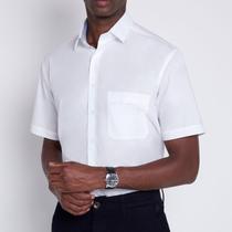 Camisa dudalina manga curta comfort fit branca 68 01 0279