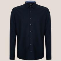 Camisa Dudalina Slim Tricoline Pr26 Marinho Masculino Camisa Dudalina Slim Tricoline Pr26 Marinho Masculino