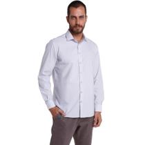 Camisa Dudalina Wrinkle Free Fil a Fil