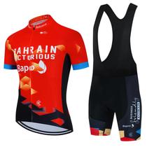 Camisa e Bermuda de Ciclismo Masculina para Verão - Manga Curta - MTB