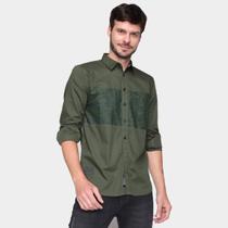 Camisa Ecko Recorte Camuflado Masculina