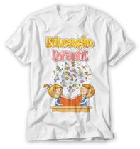Camisa Educação Infantil educar com sabedoria e amor - VIDAPE