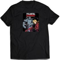 Camisa Edward e Alphonse Elric Camiseta Fullmetal Alchemist