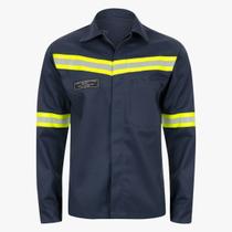 Camisa eletricista nr10 risco 2 arco eletrico anti chama ca 33451 - Somhar