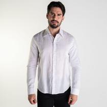 Camisa Ellus Linho Blend Branca