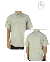 Camisa em Sarja MC Slim R Sete