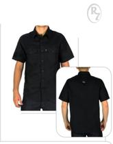 Camisa em Sarja MC Slim R Sete