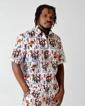 Camisa em Tecido 100% com Estampas Africanas moda Afro - CatumbelaBR