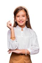 Camisa em Tricoline New Classic - Juvenil Moda Evangélica