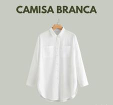 Camisa em tricoline