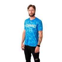 Camisa Enduro Masculina Aqua Manga Curta Camisa Enduro Masculina Aqua Manga Curta